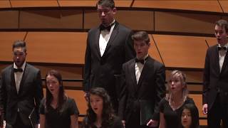 Vier Quartette op 92 Johannes Brahms  CSU Chamber Choir [upl. by Ahseek803]