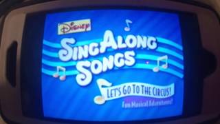 Disney Sing Along Songs Lets Go to the Circus Review [upl. by Inirt]