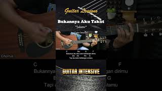 Bukannya Aku Takut  Juliette  Tutorial Chord Gitar Mudah dan Lirik chordgitar [upl. by Dael]