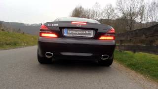 Mercedes Benz SL 600 V12 Sound Exhaust [upl. by Olympia]