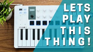 Arturia Minilab Mk3 The Ultimate Midi Controller For Beginners [upl. by Zacks466]