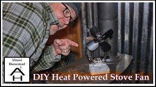 DIY Heat Powered Stove Fan [upl. by Ecyob944]