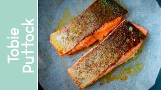 How to Cook Crispy Skin Salmon [upl. by Ivan55]