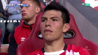 El día del debut Chucky Lozano vs AZ  Eredivisie  HD 720p  120817 [upl. by Eimat162]