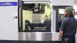 LEADWELL CNC 5 AXIS MACHINING CENTER [upl. by Crotty16]