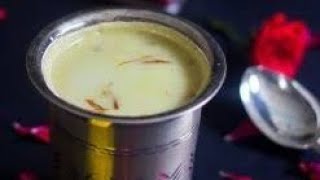 Kakada Ramprasad Kesar Badam Milk Recipe [upl. by Deaner659]