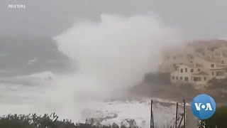 Storm Gloria Causes Death Destruction in Spain [upl. by Brennen]