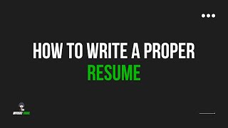 How to write a proper Resume in Tamil [upl. by Oretna]