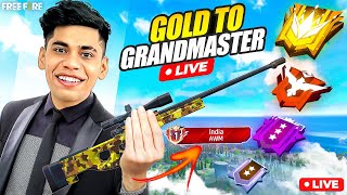 🔴Live Awm King Is Back😡24 Hour Top 1 Push🔥  Garena Free Fire Max [upl. by Oninotna]