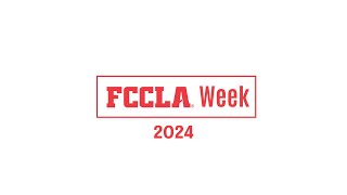 2024 FCCLA Week Recap [upl. by Whitcomb389]