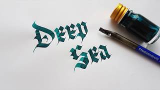 Robert Oster Ink  Deep Sea [upl. by Nonah]