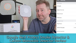 Google Nest Protect Smoke amp Carbon Monoxide Detector Review [upl. by Nedroj706]