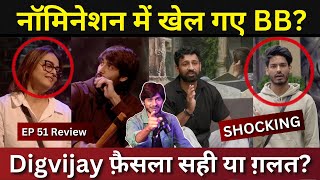 Bigg Boss 18 EP 51 Review Nomination में खेल गए Bigg Boss कौनसा Rishta real [upl. by Joub]