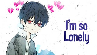 Nightcore  Im so lonely Lyrics [upl. by Desi]