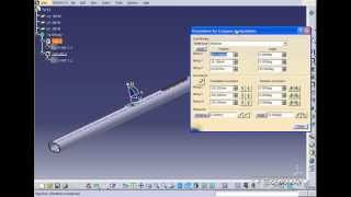 Catia V5 Tutorial91 Compass Translate Part [upl. by Chuch871]