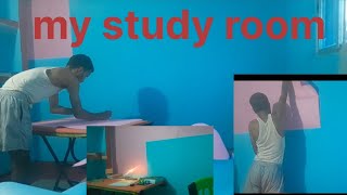 my new study room setup my new blogs my first blogs room toor bloggerravi blog [upl. by Noside259]