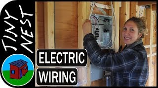 Tiny House Electrical Wiring  Part 1 Ep40 [upl. by Deroo]