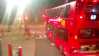 Part route visual N26 Chingford station  Ludgate Hill [upl. by Ynnij598]