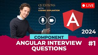 Angular Interview Questions and Answers 2024  Angular 17  Part 1 [upl. by Suqram]