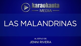 Karaokanta  Jenni Rivera  Las malandrinas [upl. by Kinchen]