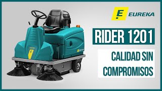 Maquina Barredora Industrial Compacta  Hombre a bordo Profesional  Eureka Rider 1201 [upl. by Atihcnoc]