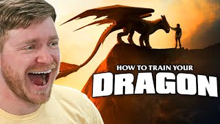 Reacting to HOW TO TRAIN YOUR DRAGON Trailer Live Action [upl. by Rik740]