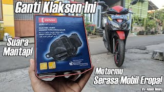 Tutorial amp Quick Review Pemasangan Klakson Denso Keong Kotak Pada Vario 125 Old  By Adam Benny [upl. by Carrie]