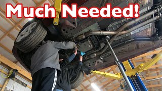 Changing Transmission FluidFilter on Pontiac G8SSCTSVCamaro [upl. by Yeltrab]