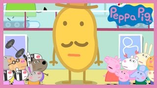 Peppa Pig  Mr Potato Head Comes To Town Full Episode [upl. by Nipha]