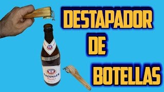 Como Hacer un Destapador de Botellas Rustico  SolucionesRubitopolis [upl. by Niroc830]