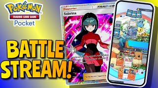 Battle Stream Pokémon TCG Pocket [upl. by Mona983]