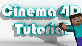 Cinema 4D Tutorial How to Animate Minecraft  Part 1 [upl. by Aihc]