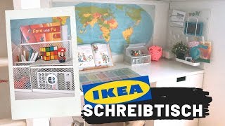 IKEA Schreibtisch für Schulkinder organisieren und dekorieren [upl. by Chanda624]