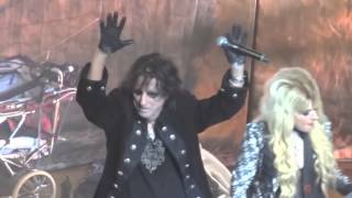 Alice Cooper amp Orianthi  Poison live feat Johnny Depp [upl. by Yrogiarc]