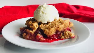 Plum Crumble  Easy To Make Plum Crumble  Summer Desserts [upl. by Arekat260]