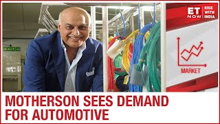 Motherson Sees Demand For Automotive Sector  Motherson Sumi To ET NOW [upl. by Cheslie]