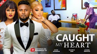 SHE CAUGHT MY HEART  MAURICE SAMSHINE ROSEMANCHIOMA NEW TRENDING NIGERIAN MOVIE [upl. by Moorefield]