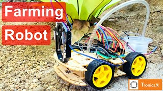 Arduino Farming Robot 2020 DIY [upl. by Grindle]