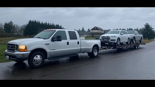 F350 73 Towing 14800 Lbs [upl. by Talley420]