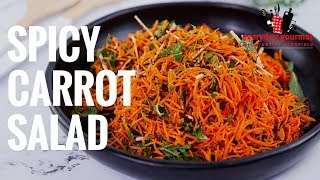 Spicy Carrot Salad  Everyday Gourmet S8 E27 [upl. by Jeniece468]