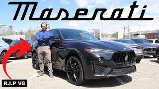 2024 Maserati Levante V8 Ultima The Last V8 Maserati [upl. by Daly548]