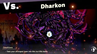 Super Smash Bros Ultimate Dharkon Boss Battle [upl. by Suiravaj411]