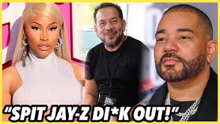 Nicki Minaj DESTROYS Dj Envy amp Elliot Wilson While Celebrating her New Album Pink Friday 2 [upl. by Sapphire]