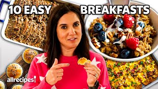 10 Cheap and Easy Breakfast Ideas  Allrecipes [upl. by Eilesor]