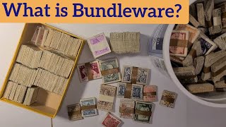 Stamp Collecting Terminology What Is Bundleware [upl. by Robma]