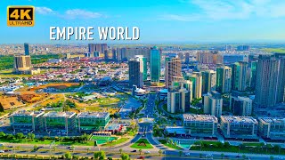 Empire World 4K 60FPS Aerial View ERBIL KURDISTAN Drone [upl. by Ardnuahs751]