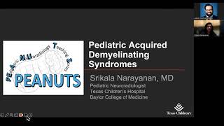 Pediatric acquired demyelinating syndromes  Dr Srikala Narayanan  3142024 [upl. by Nylassej341]