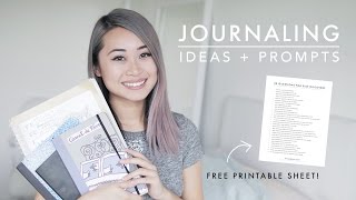 How to Journal  30 Journaling Prompts for Self Discovery [upl. by Margherita]