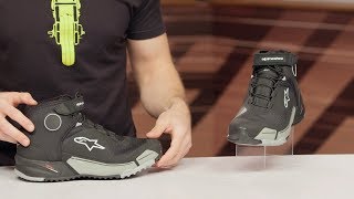 Alpinestars CRX Drystar Riding Shoes Review [upl. by Annavahs]