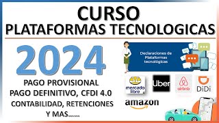 PLATAFORMAS TECNOLOGICAS 2024 CURSO [upl. by Airitak]